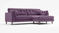 Cricket 4 Seater Right Hand Chaise Sofa