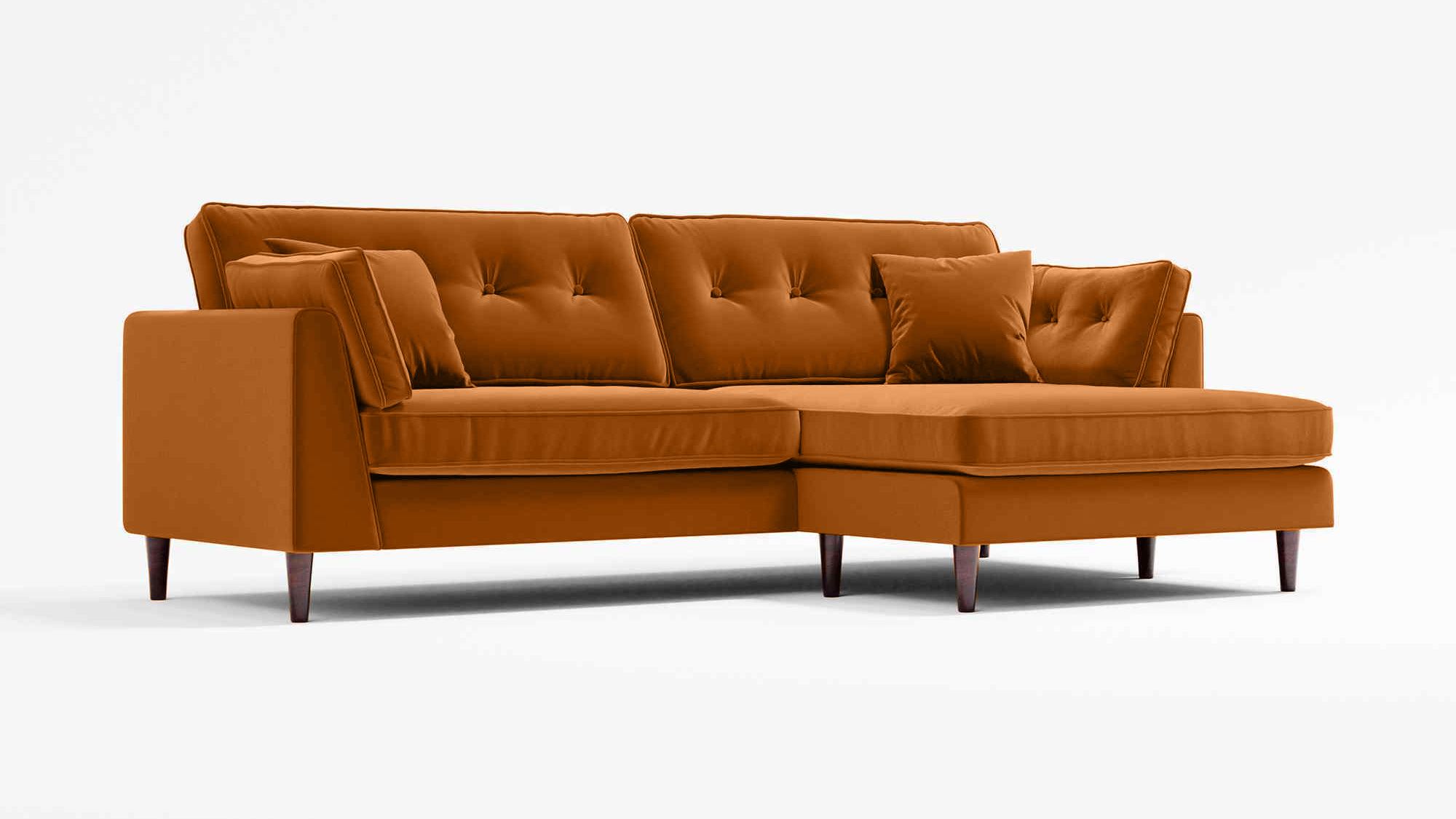 Cricket 4 Seater Right Hand Chaise Sofa